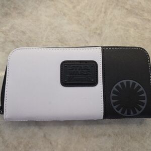 Loungefly Star Wars Black and White Wallet Storm Trooper